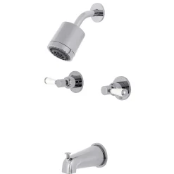 Kingston Brass Paris Two-Handle Tub and Shower Faucet