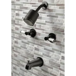 Kingston Brass Paris Two-Handle Tub and Shower Faucet