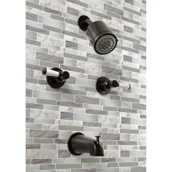 Kingston Brass Paris Two-Handle Tub and Shower Faucet