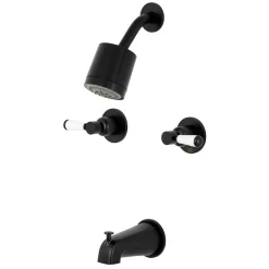 Kingston Brass Paris Two-Handle Tub and Shower Faucet