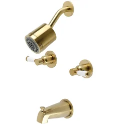Kingston Brass Paris Two-Handle Tub and Shower Faucet