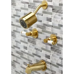 Kingston Brass Paris Two-Handle Tub and Shower Faucet