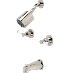 Kingston Brass Paris Two-Handle Tub and Shower Faucet