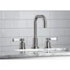 Kingston Brass Paris Widespread Bathroom Faucet with Brass Pop-Up