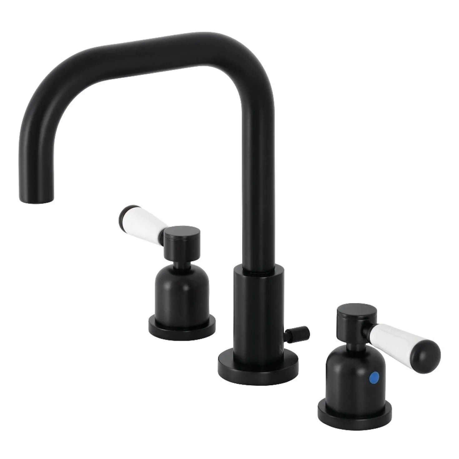 Kingston Brass Paris Widespread Bathroom Faucet with Brass Pop-Up