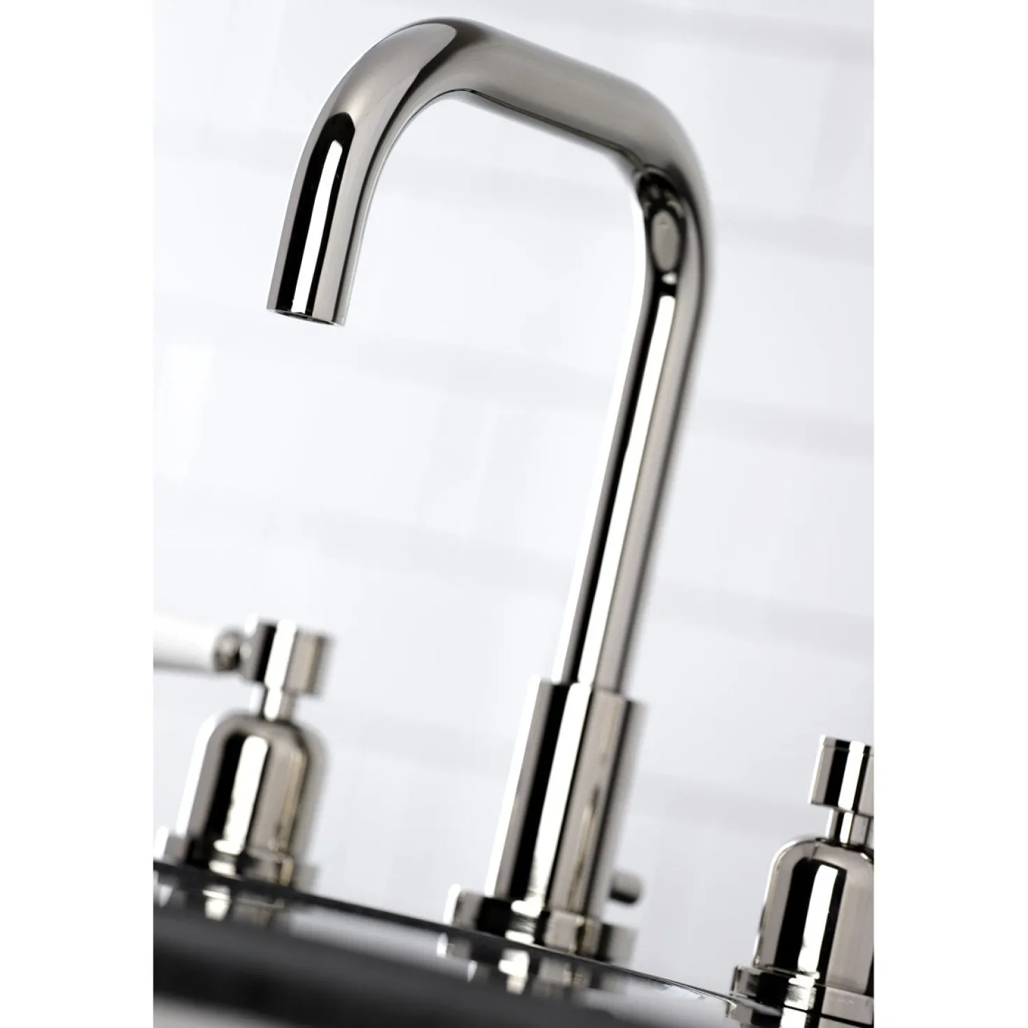 Kingston Brass Paris Widespread Bathroom Faucet with Brass Pop-Up