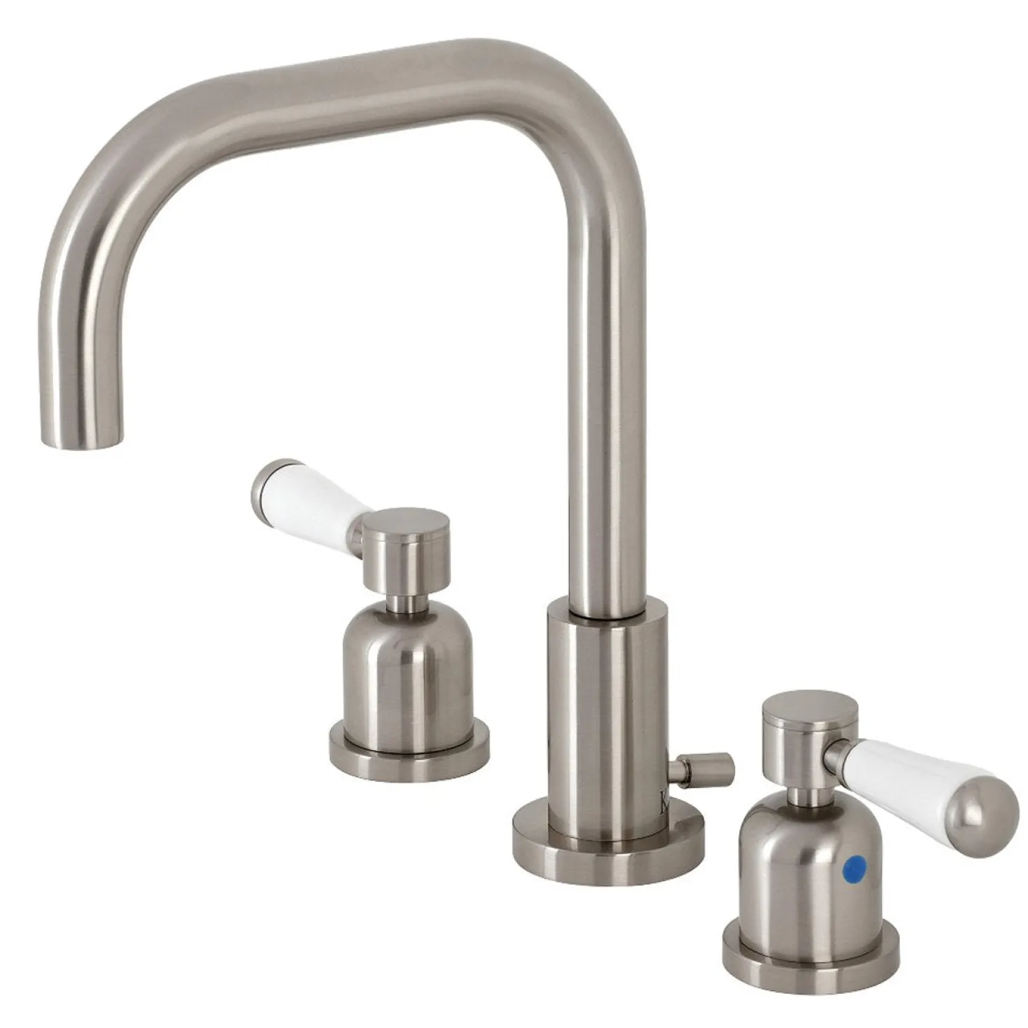 Kingston Brass Paris Widespread Bathroom Faucet with Brass Pop-Up