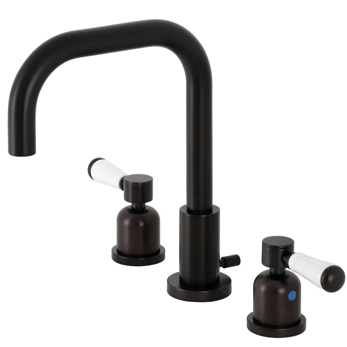 Kingston Brass Paris Widespread Bathroom Faucet with Brass Pop-Up