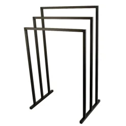 Kingston Brass Pedestal 3-Tier Steel Construction Towel Rack