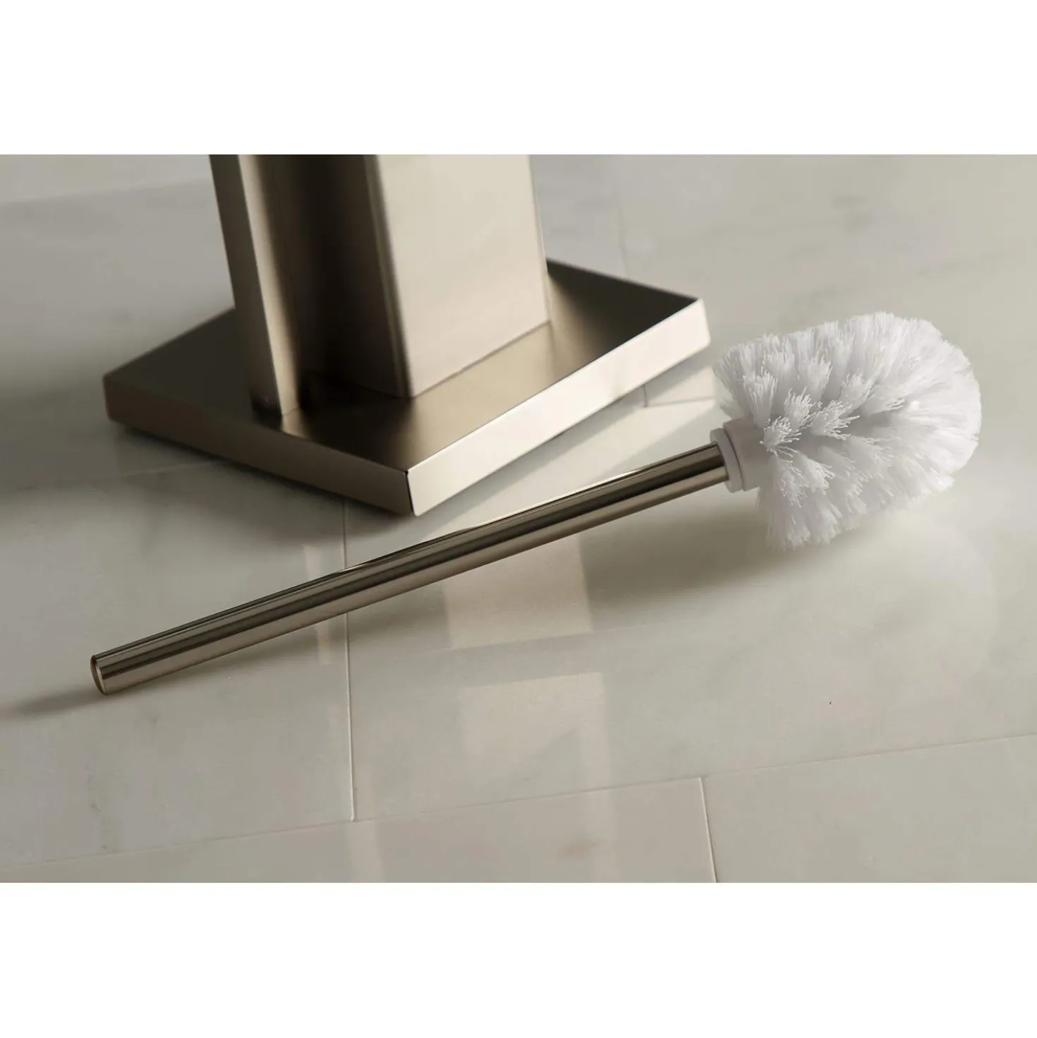 Kingston Brass Pedestal Toilet Paper Holder with Toilet Brush Holder