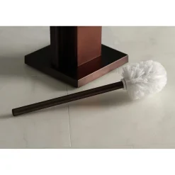 Kingston Brass Pedestal Toilet Paper Holder with Toilet Brush Holder