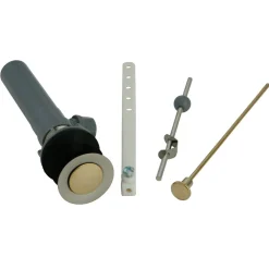 Kingston Brass Plastic Pop-Up Drain with Overflow