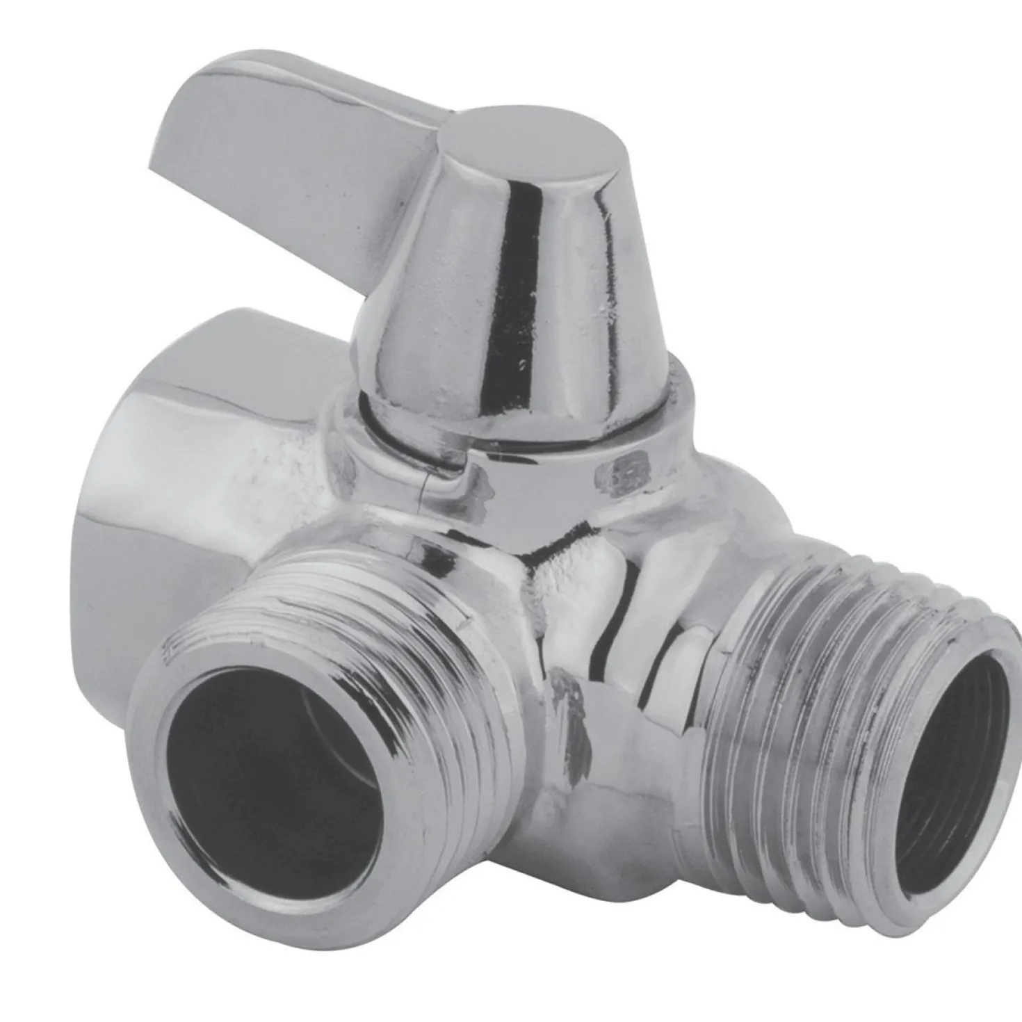 Kingston Brass Plumbing Parts Solid Brass Plumbing Parts Flow Diverter for Shower Arm Mount