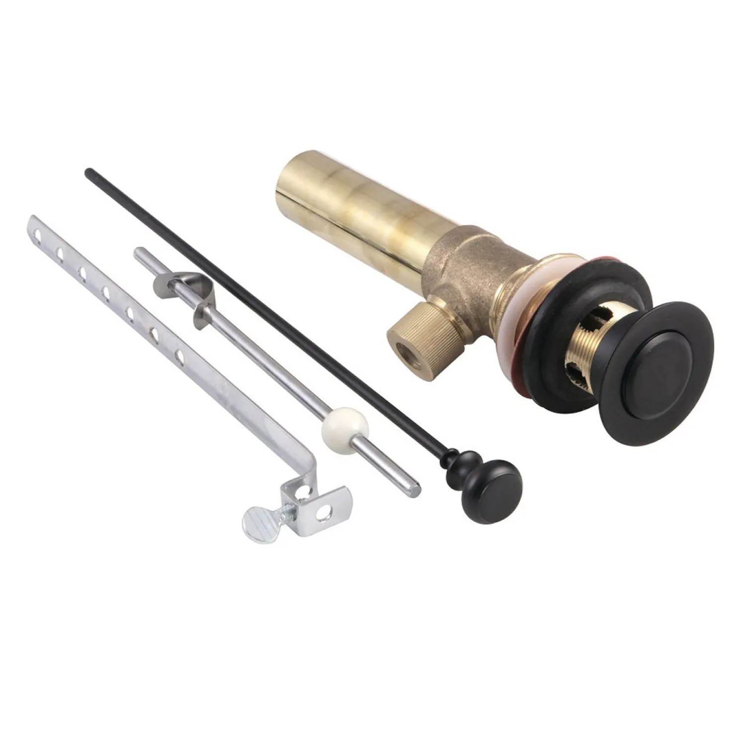 Kingston Brass Pop-Up Drain with Overflow