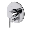 Kingston Brass Pressure Balance Valve Trim Only Without Shower and Tub Spout in Polished Chrome in Polished Chrome