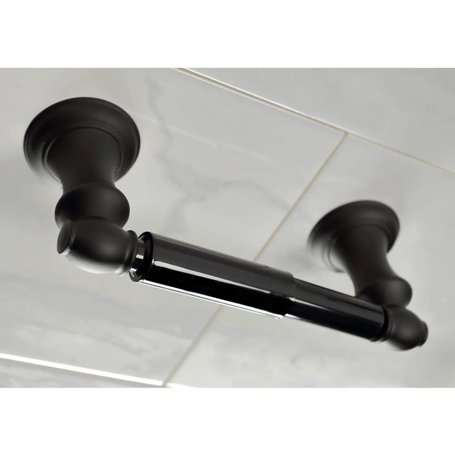 Kingston Brass Provence 5-Piece Bathroom Accessory Set in Black