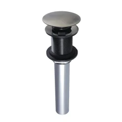 Kingston Brass Push Pop-Up Drain without Overflow