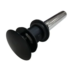 Kingston Brass Push Pop-Up Drain with Overflow Hole