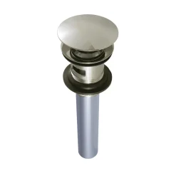 Kingston Brass Push Pop-Up Drain with Overflow Hole