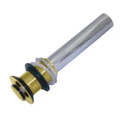 Kingston Brass Push Pop-Up Drain without Overflow Hole