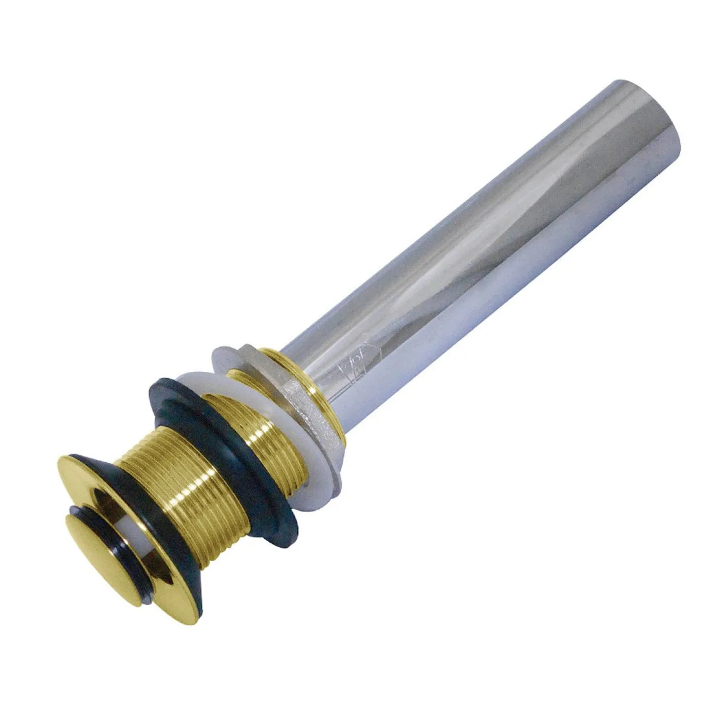 Kingston Brass Push Pop-Up Drain without Overflow Hole
