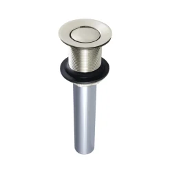 Kingston Brass Push Pop-Up Drain without Overflow Hole