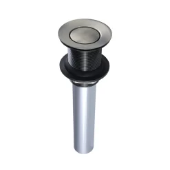 Kingston Brass Push Pop-Up Drain without Overflow Hole