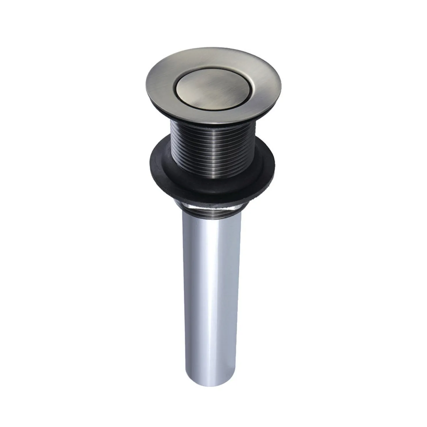 Kingston Brass Push Pop-Up Drain without Overflow Hole