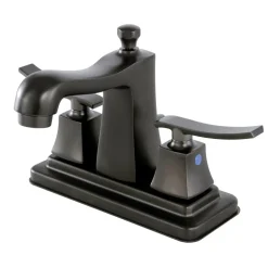 Kingston Brass Queensbury 4-Inch Centerset Lavatory Faucet