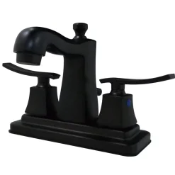 Kingston Brass Queensbury 4-Inch Centerset Lavatory Faucet