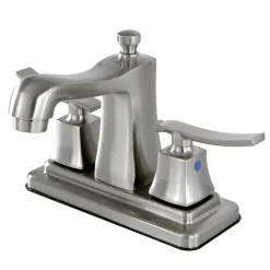 Kingston Brass Queensbury 4-Inch Centerset Lavatory Faucet