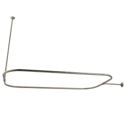 Kingston Brass Rectangular Shower Curtain Rod