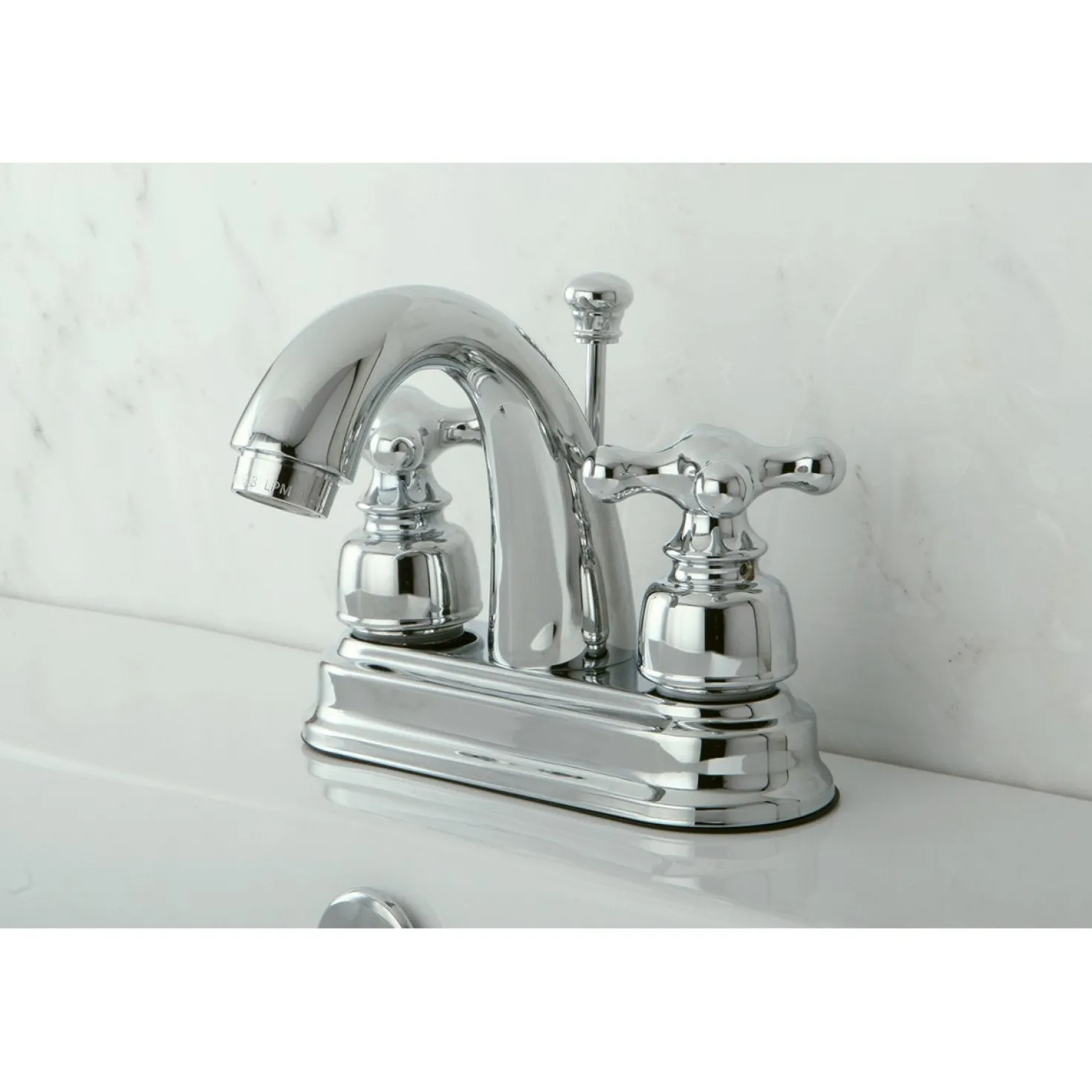 Kingston Brass Restoration 4" Centerset Bathroom Faucet