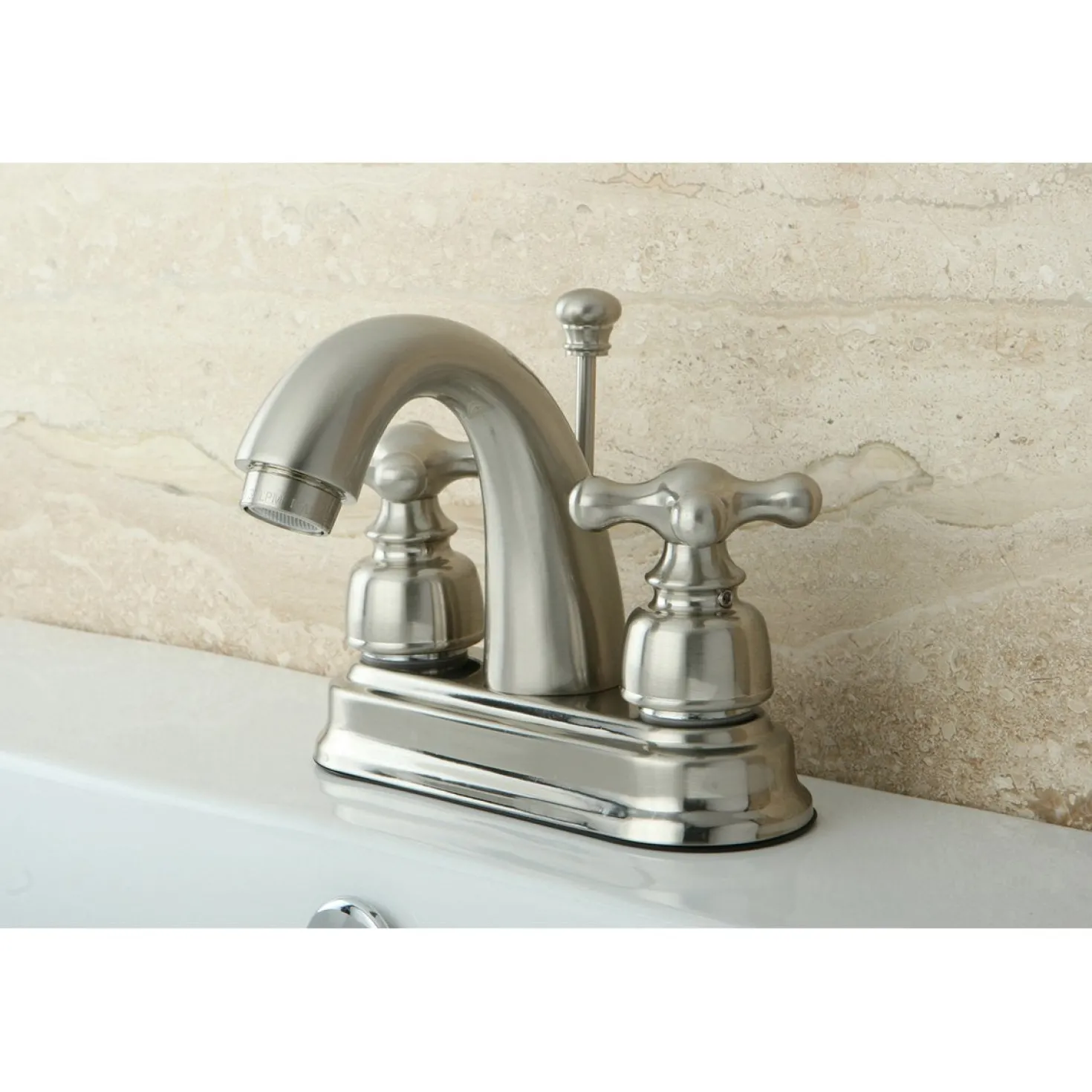 Kingston Brass Restoration 4" Centerset Bathroom Faucet