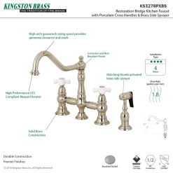 Kingston Brass Restoration Deck Mount 8