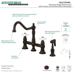Kingston Brass Restoration Deck Mount 8