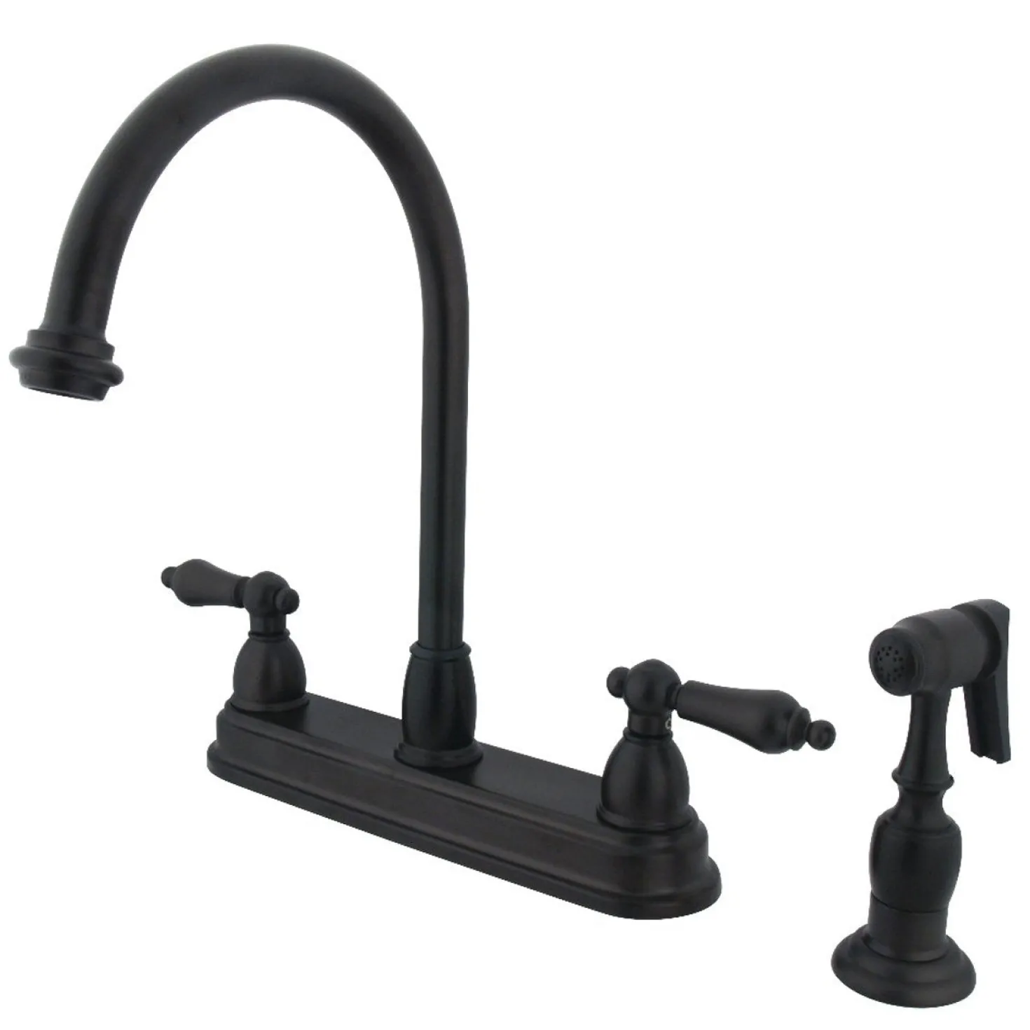 Kingston Brass Restoration 2-Handle Centerset Kitchen Faucet