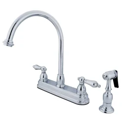 Kingston Brass Restoration 2-Handle Centerset Kitchen Faucet