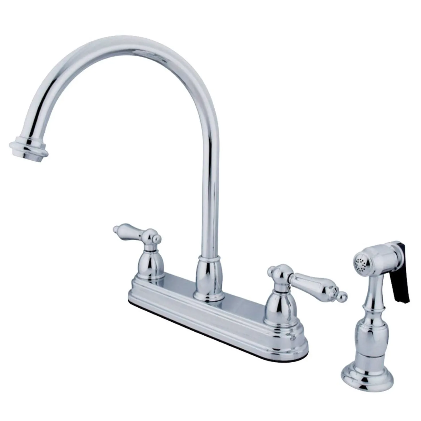 Kingston Brass Restoration 2-Handle Centerset Kitchen Faucet