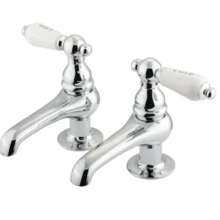Kingston Brass Restoration 2-Handle Basin Tap Faucet