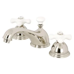 Kingston Brass Restoration 3-Hole 8-Inch Widespread Bathroom Faucet