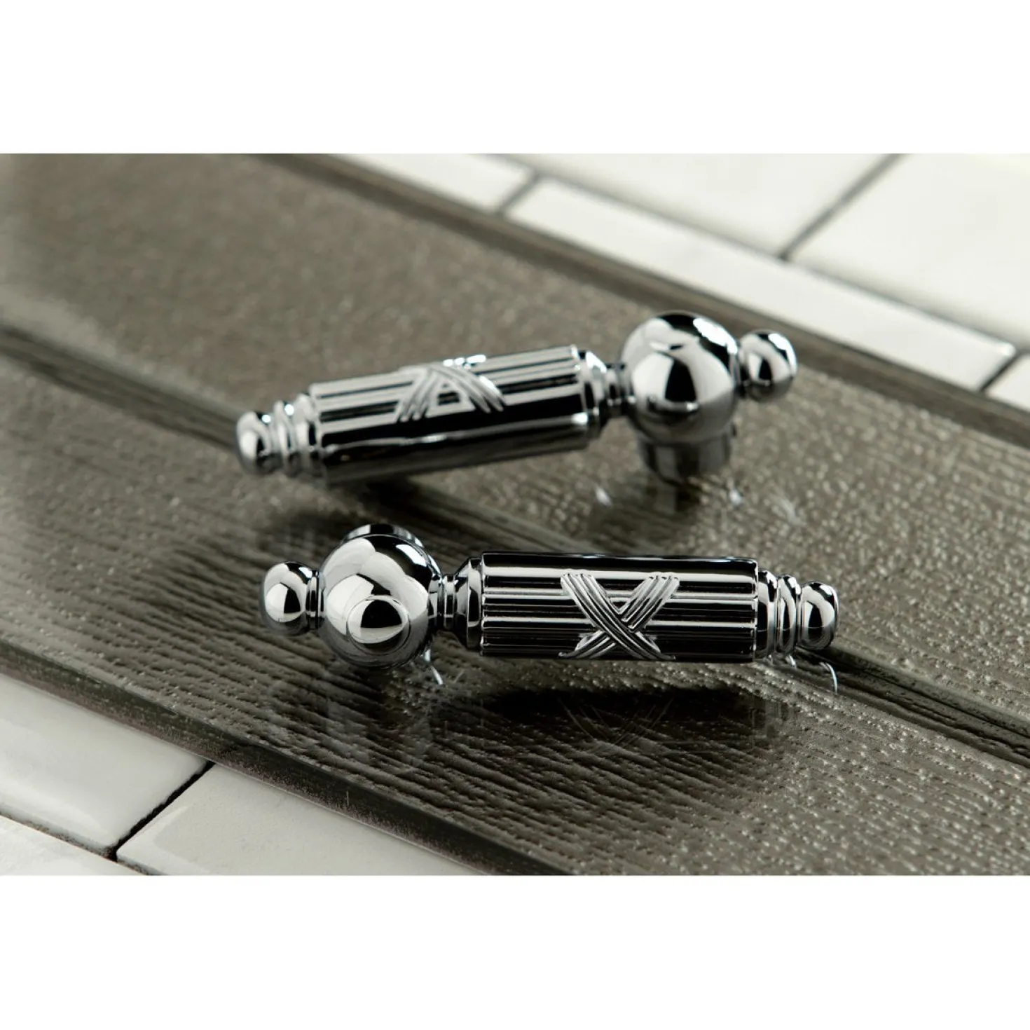 Kingston Brass Restoration 2-Handle Bathroom Bridge Faucet