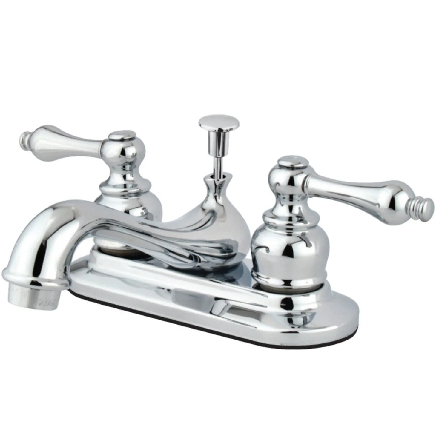 Kingston Brass Restoration 4-Inch Centerset 2-Handle Bathroom Faucet