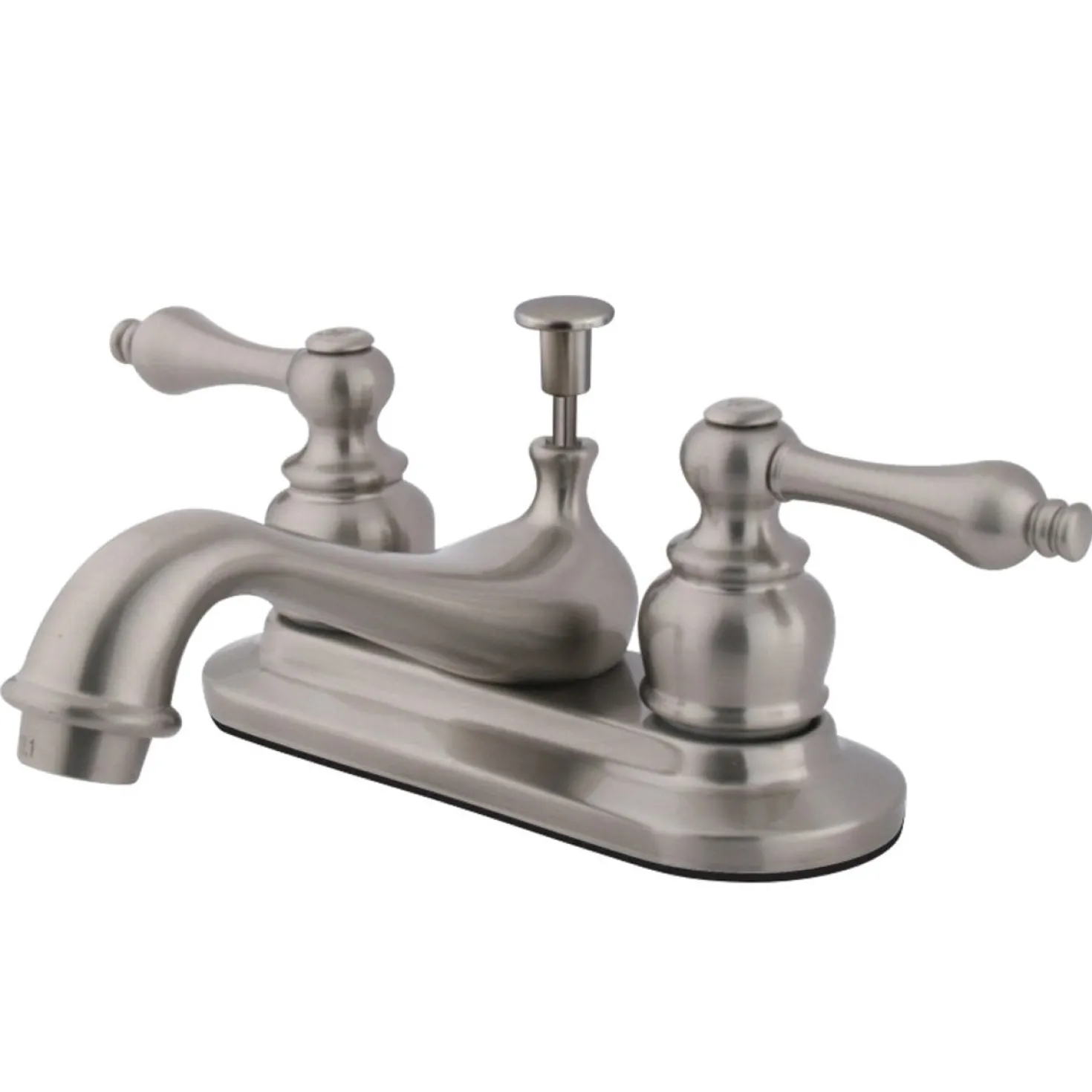 Kingston Brass Restoration 4-Inch Centerset 2-Handle Bathroom Faucet