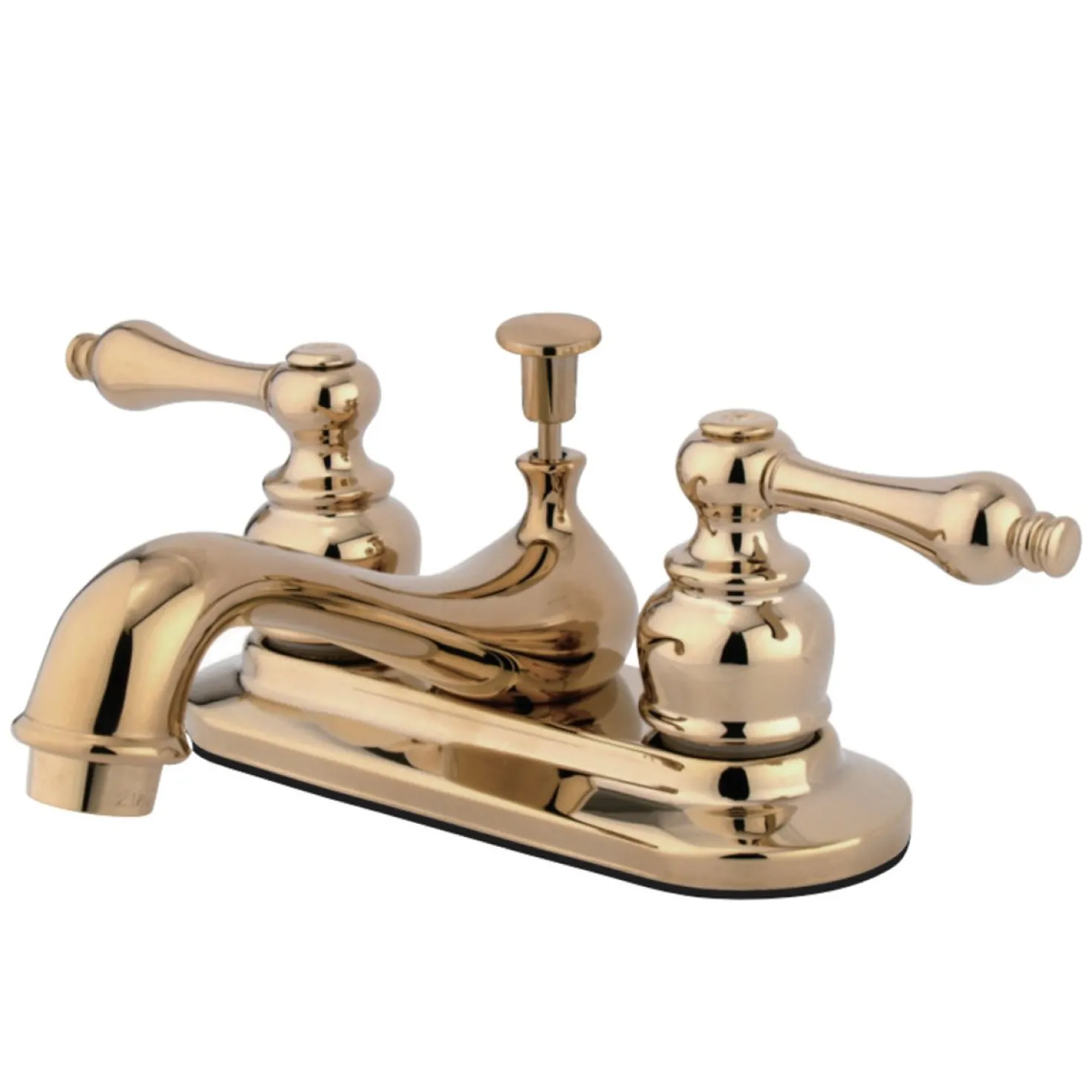 Kingston Brass Restoration 4-Inch Centerset 2-Handle Bathroom Faucet