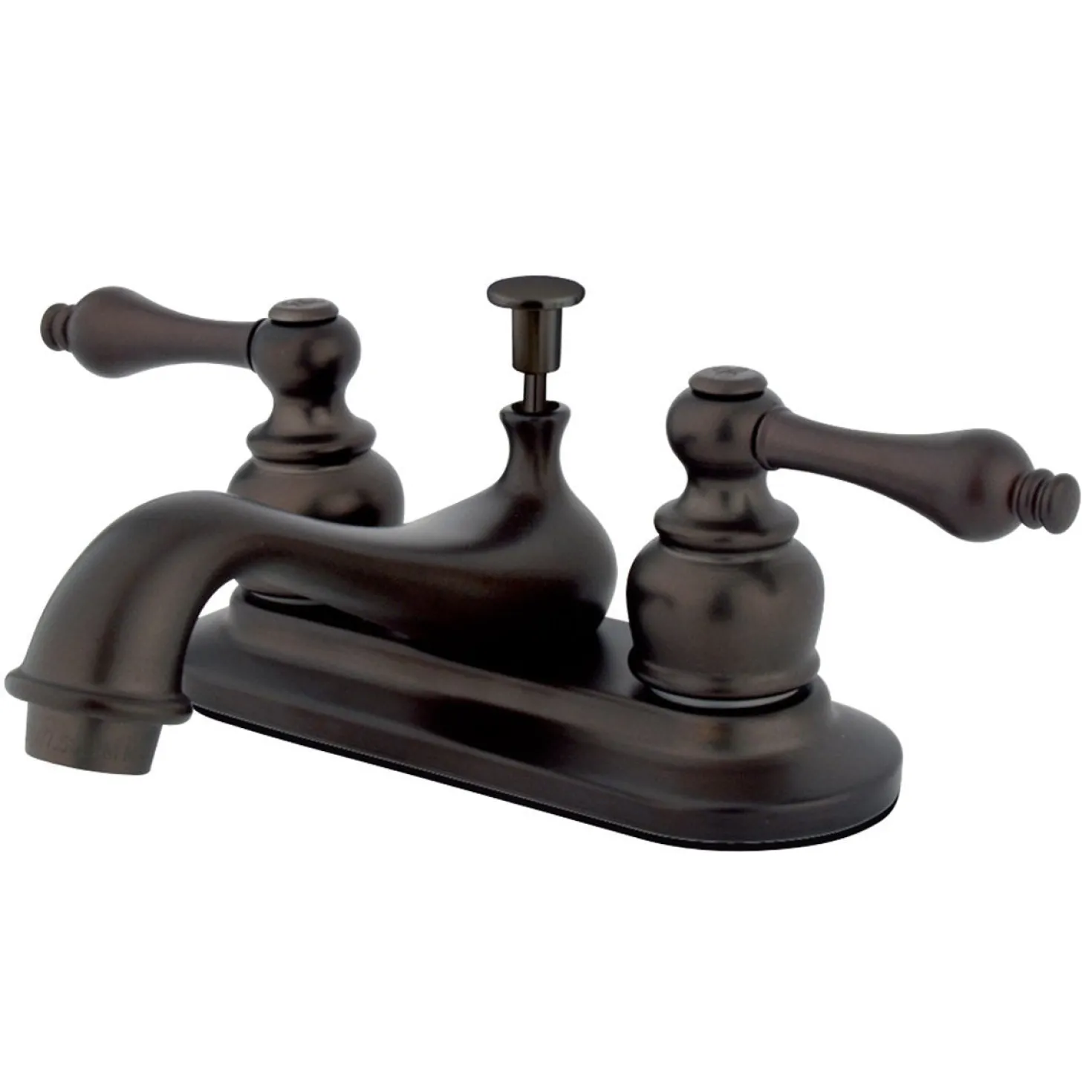 Kingston Brass Restoration 4-Inch Centerset 2-Handle Bathroom Faucet
