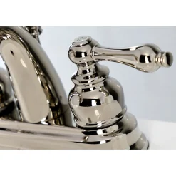 Kingston Brass Restoration 4-Inch Centerset Bathroom Faucet
