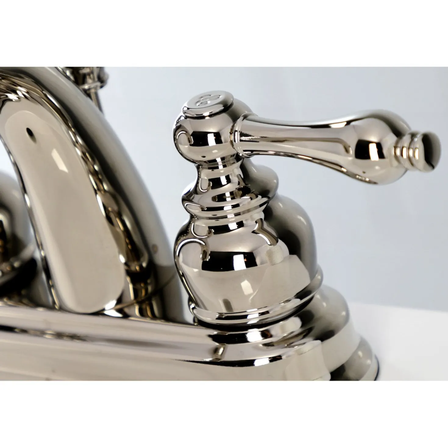 Kingston Brass Restoration 4-Inch Centerset Bathroom Faucet