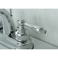 Kingston Brass Restoration 4-Inch Centerset Bathroom Faucet
