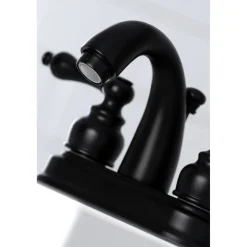 Kingston Brass Restoration 4-Inch Centerset Bathroom Faucet